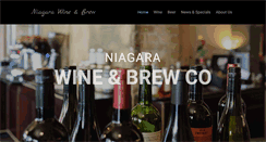 Desktop Screenshot of niagarawine.ca